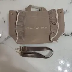 ジルバイジルスチュアートフリルトートバッグ大