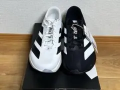 Adizero EVO SL WOVEN M 26.0cm ホワイト/ブラック