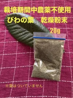 びわの葉乾燥粉末のサムネイル