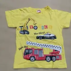 TOMICA トミカ はたらくくるま Tシャツ イエロー