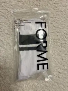 【試着のみ】FORME 東原亜希　ウールライクプルオーバー& ノベルティ靴下 試着のみ】FORME 東原亜希 ウールライクプルオーバー& ノベルティ靴下