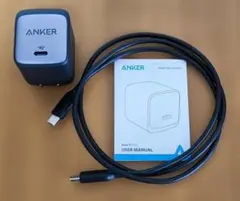Anker Nano II 65W 充電器 Anker製ケーブルセット