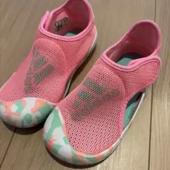 adidas キッズサンダル 9K ピンク