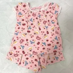 Shirley Temple ピンク トップス パンツ ケーキ セットアップ