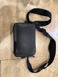 COACH コーチ ショルダー チャーター クロスボディ ブラック