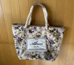 ALTROSE【No.9 Sweet Line】花柄プリント・大容量トート