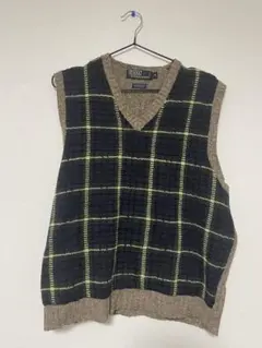 Polo by Ralph Lauren チェック柄ベスト M