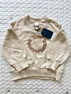 Cottoli トレーナー 90 コトリ　ライオン　バースデイ