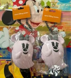 ディズニーハロウィン2024 バックチャーム　ミニー　2個セット