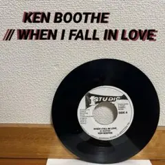 KEN BOOTHE /WHEN I FALL IN LOVE レゲエ レコード