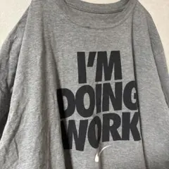 US企画 nike tシャツ メッセージ　古着