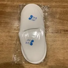 ミッキーマウス スリッパ キッズ　子どもサイズ　白