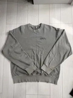 韓国ブランド ジョングク着用 ONA SWEATSHIRTスウェット トレーナー
