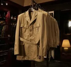 40s ~50s French army cotton twill jacket