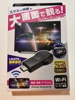 ミラーリング　miracast レシーバー