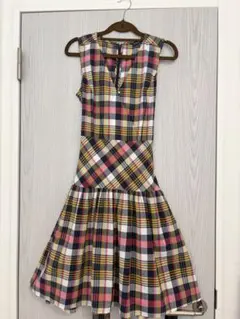Brooks Brothers ノースリーブ ワンピース チェック柄のサムネイル