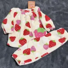新品　 タグ付き　 いちご　 ベビー　 パジャマ　 長袖　 80サイズ