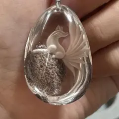 ガーデンクォーツ　紐付き　ペンダントトップ