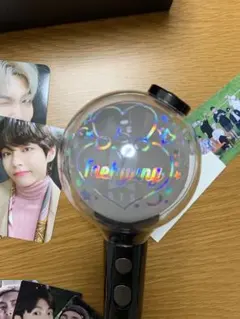 BTS ペンライト フォトカード付き