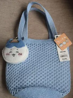 未使用　GU ちいかわ メッシュバッグ チャーム付き　ハチワレ　タグつき