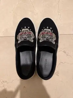 KENZO タイガー刺繍スリッポン 正規品 43 - メルカリ