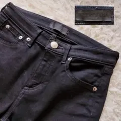 RED CARDスキニーデニム Vertical 25 定価23100円 黒