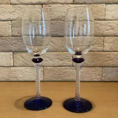 FASHION SHAPE GLASS ブルー脚付きグラス 5ケ入り - メルカリ