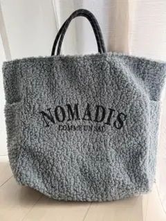 ボア トートバッグ