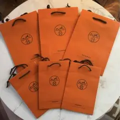 HERMES ショップ袋 6枚セット