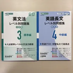 東進ブックス 英文法・英語長文 レベル別問題集 2冊セット