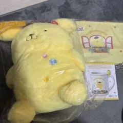 ポムポムプリン　ぬいぐるみ　サンリオ　キャラクターズ当たりくじくじ