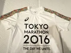 asics TOKYO MARATHON 2016 Tシャツ S 希少