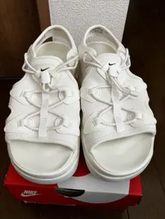 NIKE ナイキ エアマックスココ サンダル 24センチ クリーム ホワイト