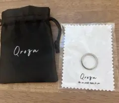 Qrozaスターダスト サンドブラスト リング　シルバー　11号