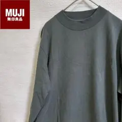 MUJI無印良品天竺編みクルーネック長袖ＴシャツMサイズ