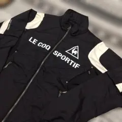 ルコックスポルティフゴルフ　中綿フルジップジャケット　2way メンズMサイズ