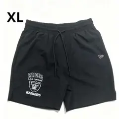 レ*イ様 NFL ラスベガス・レイダース メッシュショートパンツ 刺繍