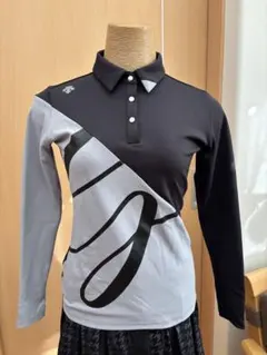 DESCENTE GOLF レディース長袖ポロシャツ