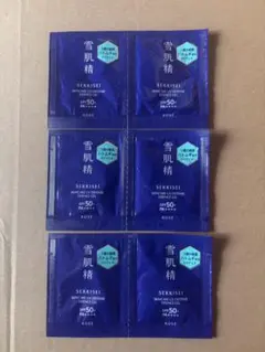 KOSE 雪肌精　スキンケア U Vエッセンスジェル　試供品６包のサムネイル