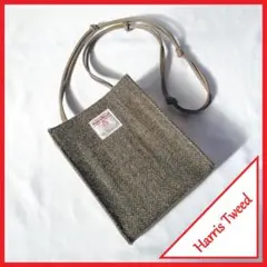 【Harris Tweed（ハリスツイード）】ミニショルダーバッグ