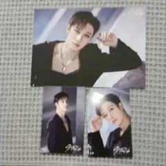 Stray Kidsバンチャン スキズ ポストカード1枚ステッカー2枚 計3枚