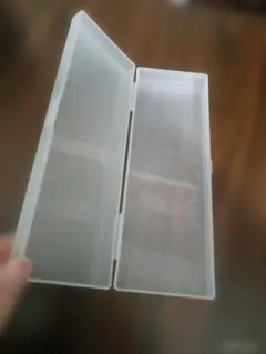 プラスチック半透明筆箱　ペンケース