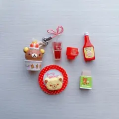 リラックマ ミニチュアフードセット - メルカリ