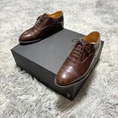 【未使用美品】BURBERRY LONDON 本革 251/2 BROWN 2E