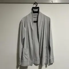 【持続冷感・UVカット】指穴付トッパーカーディガン ライトグレー 日焼け対策のサムネイル