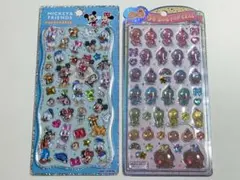 うるちゅる モンチッチ プチドロップステッカー MICKEY 2枚セット