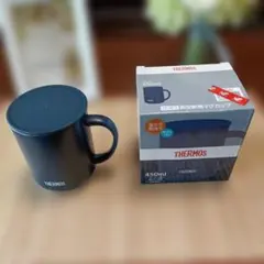 Blue Note 蓋付きマグカップ ネイビー⭐︎新品、未使用、送料無料 Amazon | Sustainable Airbus blue mug エアバス ネイビー
