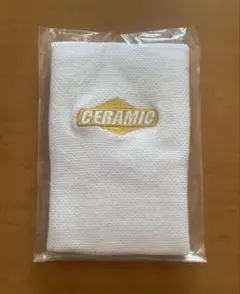 新品未使用 セラミックパワーギア リストバンド ホワイト　非売品