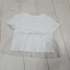★H&M ホワイト Tシャツ 2T