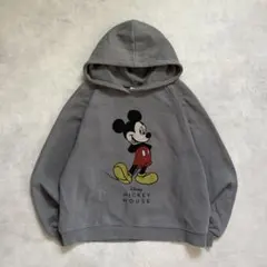 ZARA Disney ミッキー パーカー グレー スパンコール ストリートのサムネイル